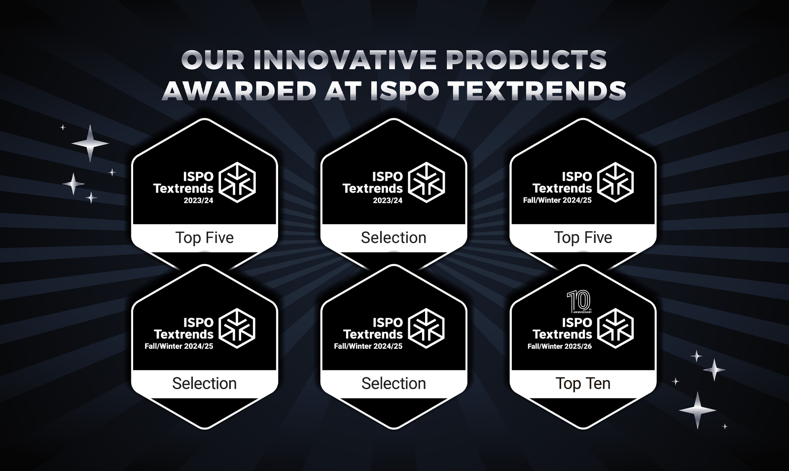 awarded woven products